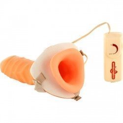Arnes Ajustable Hueco con Vibrador