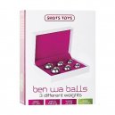 Set 6 Ben Wa Balls Plateado