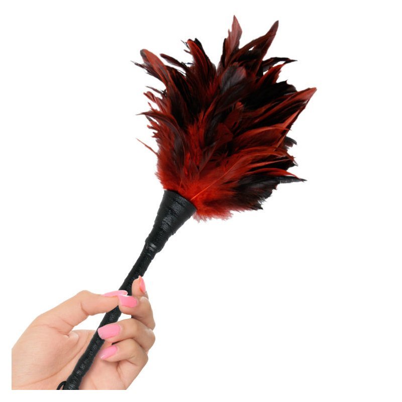 Pluma Estimuladora Roja Fetish Fantasy