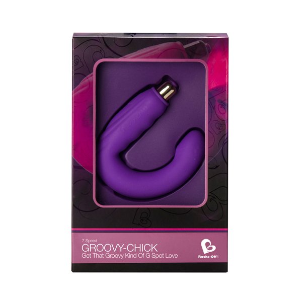 Groovy Chick Vibrador 7 Velocidades Punto G Violeta