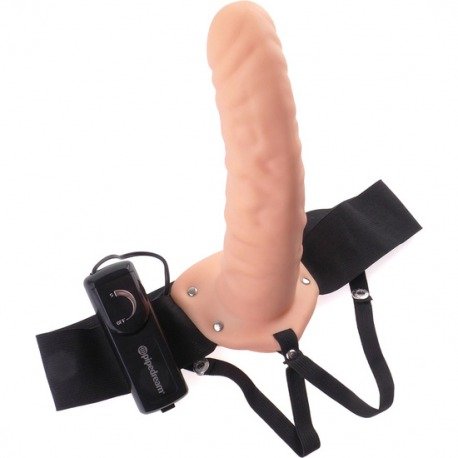 Fetish Fantasy Arnés Hueco 19 Cm con Vibrador