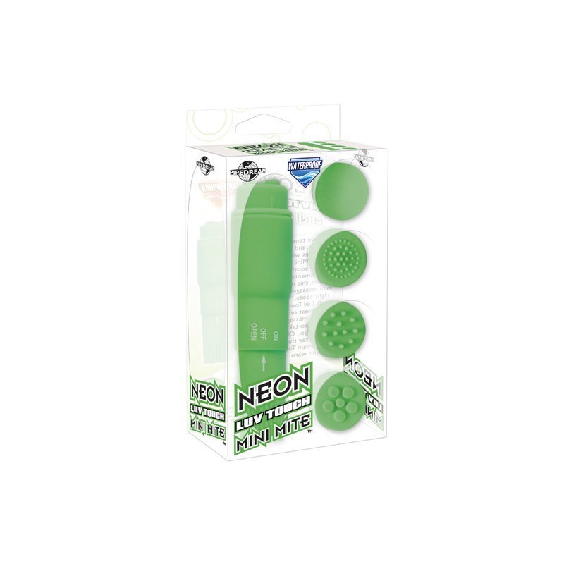 Neon Luv Touch Mini Massager Green