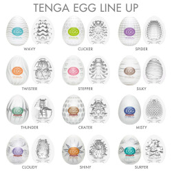 Pack de 6 Huevos Tenga Hard Boiled