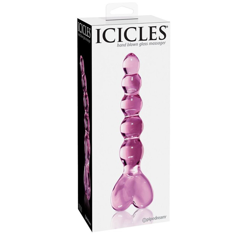 Consolador Icicles 43 de Vidrio