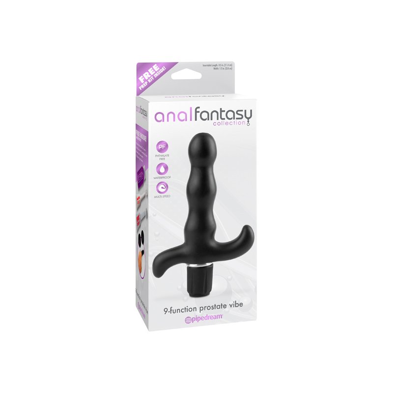 Vibrator prostate 9 features Anal Fantasy