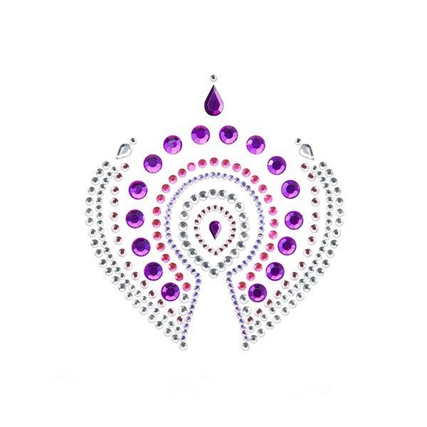 Joyeria Adhesiva Flamboyant Violeta Rosa