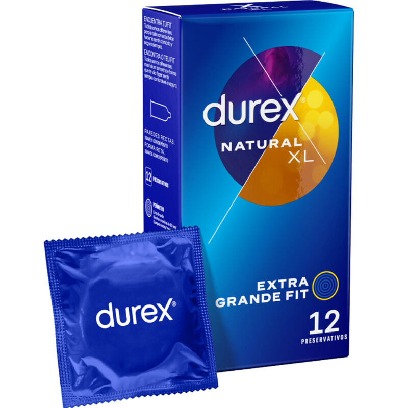 Durex XL Preservativos 12 Uds