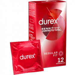Preservativos Durex Sensitivo Contacto Total 12 Uds