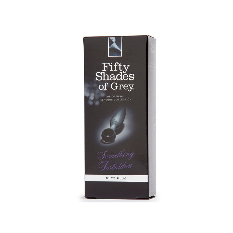 Plug Anal de Silicona Cincuenta Sombras de Grey