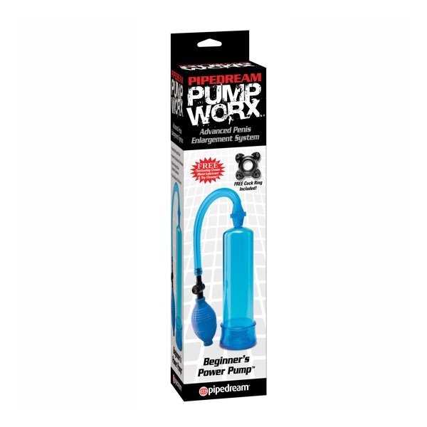 Bomba de Erección Principiantes Pump Worx Azul