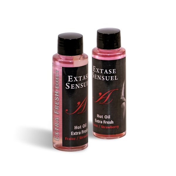 Aceite de Masaje Extase Sensuel Efecto Extra Fresh Fresa