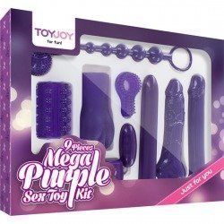 Kit Sexual Mega Purple Toy Joy, Kit erótico 