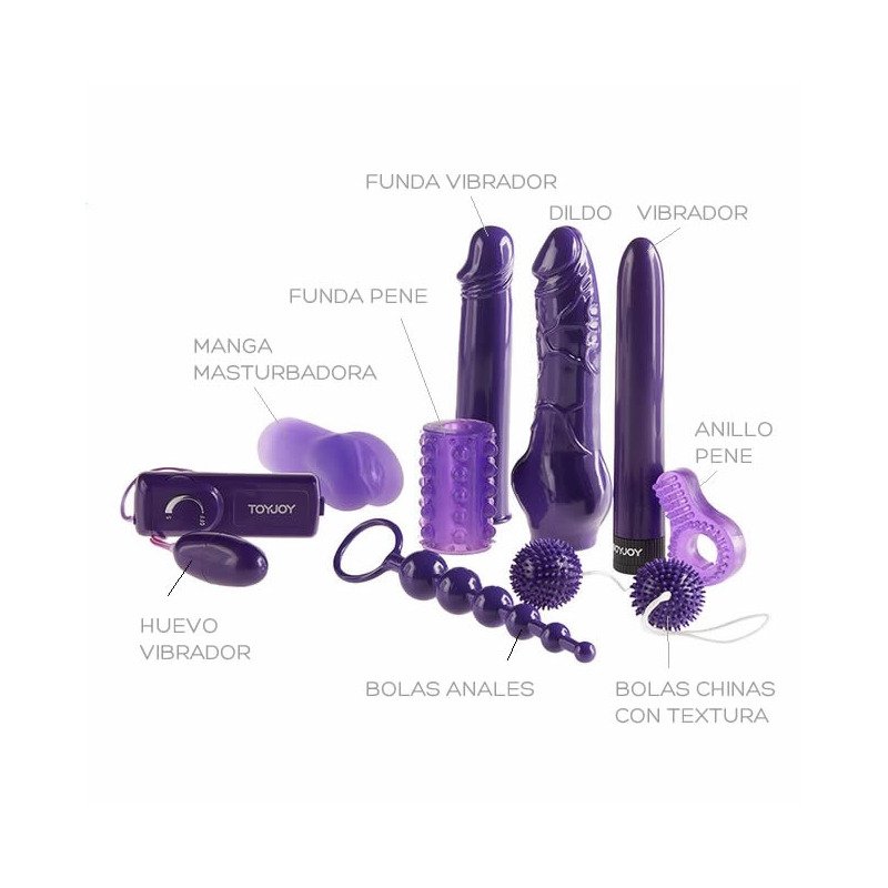 Mega Purple Sex Toy Kit