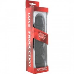 Vibrador Perfect Pleasure Negro 22 cm