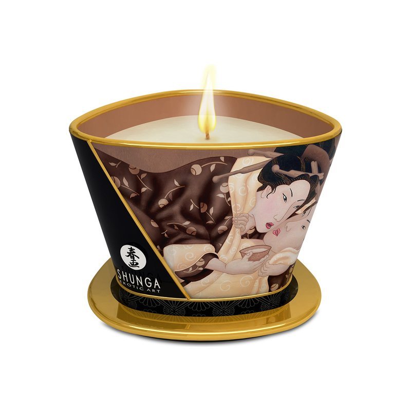 Shunga vela de masaje chocolate 170 ml