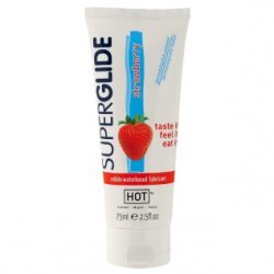 Hot Superglide Lubricante Comestible Fresa