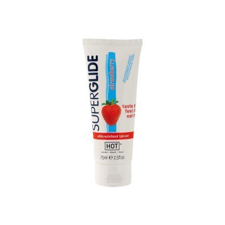 Hot Superglide Lubricante Comestible Fresa