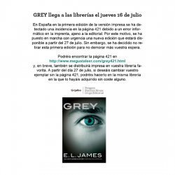 Grey: Cincuentas sombras de Grey contada por Christian