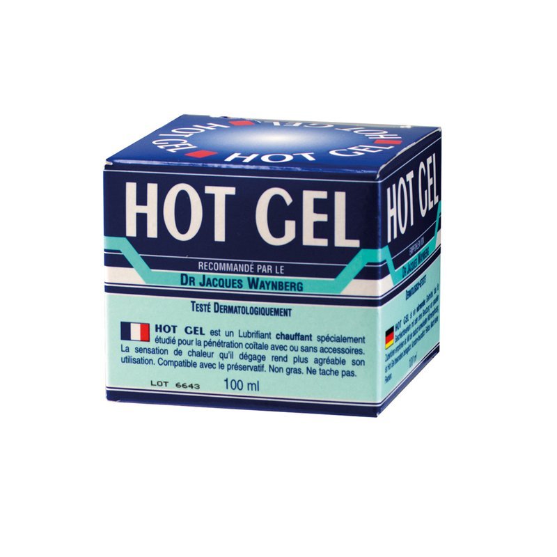 Lubricante Hot Gel Lubrix 100 ml