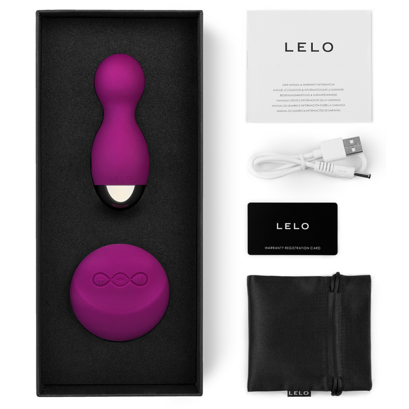 Lelo Insignia Bolas Hula Rosa Intenso