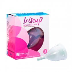 Iriscup small transparent Menstrual Cup