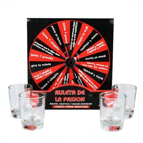 Juego Chupitos Ruleta de la Pasión