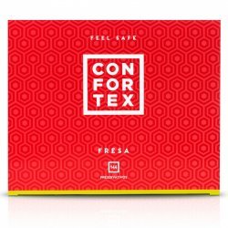 Preservativo Confortex Fresa Gruesa 144 Uds