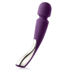 Lelo Smart Wand Masajeador Ciruela Mediano