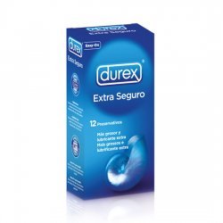 Preservativos Durex Extra Seguro 12 Unidades
