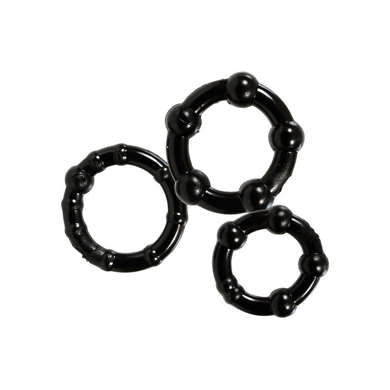 Juego Tres Anillos Pene Negros