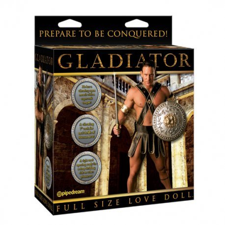 Muñeco Hinchable Gladiador Tamaño Real
