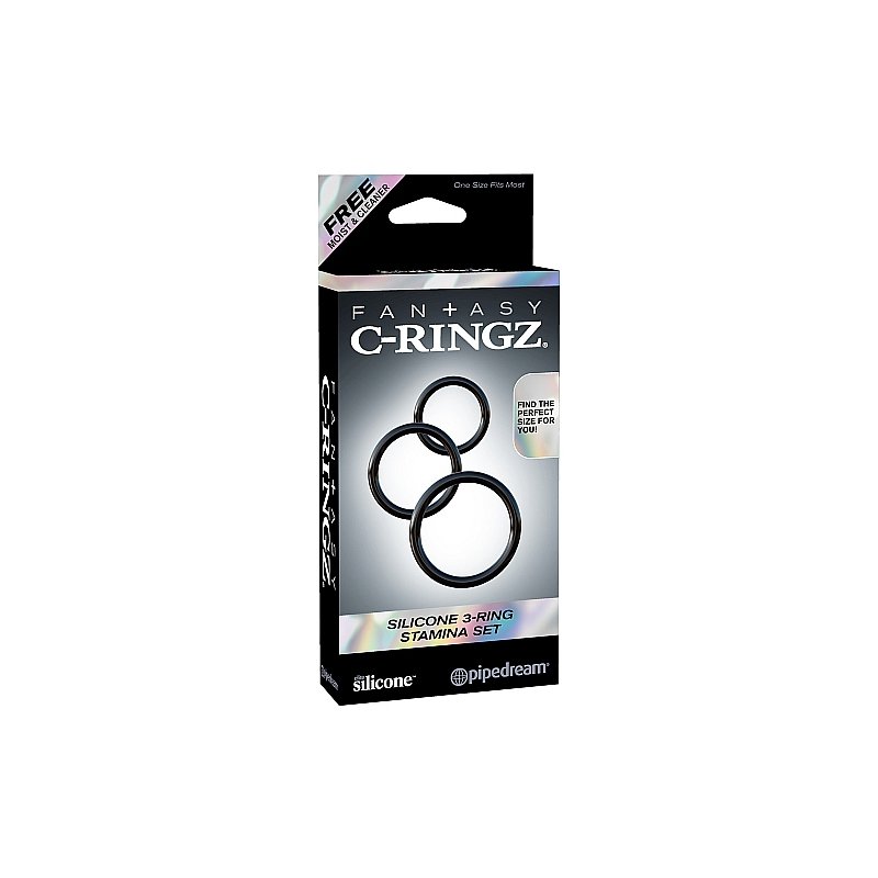 Fantasy C-Ringz 3 rings of silicone Kit