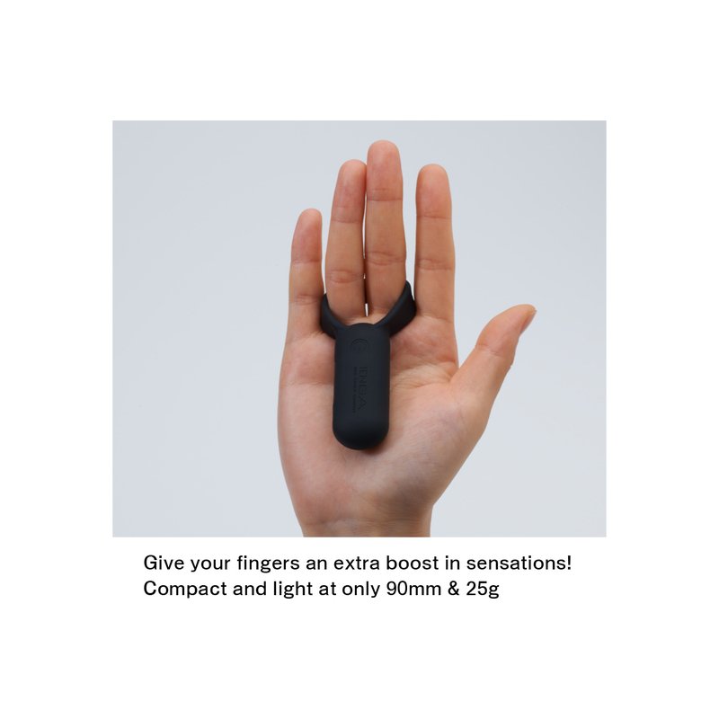 Anillo Vibrador Negro Tenga SVR Smart