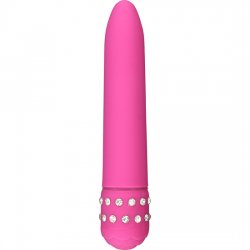 Superbe Vibrador Rosa con Diamantes