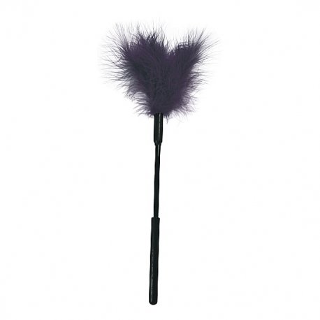 Pluma Estimuladora 30 cm Morada