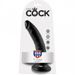 King Cock Consolador Pene Realístico 18 cm Negro