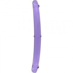 Doble Pene de 30 cm Morado