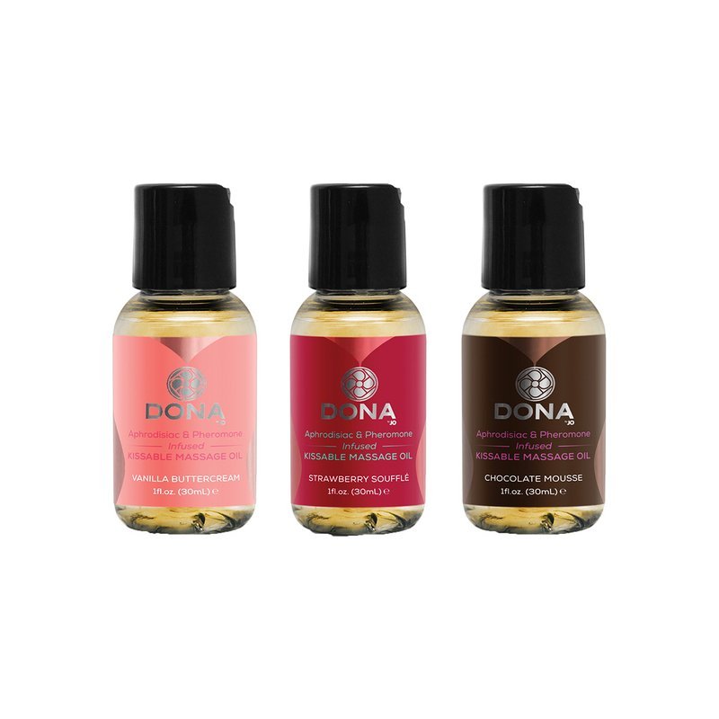 Set de Regalo de Aceite Besable para Masajes