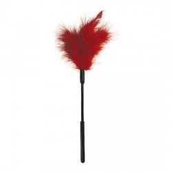 Pluma Estimuladora 30 cm Roja