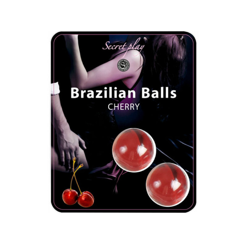 Secret Play Brazilian Balls Lubricantes Aroma Cereza