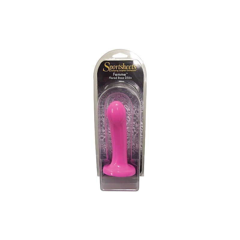 Femme Dildo de Silicona Rosa