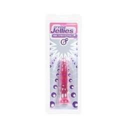 Iniciación Anal Dildo de Gelatina 6 Pink Jelly