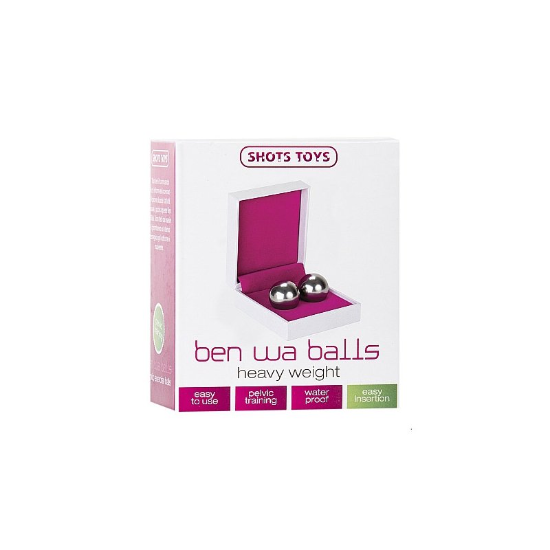 Bolas Chinas Ben Wa Balls Pesadas Plateadas