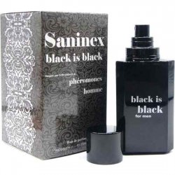 Saninex Perfume Feromonas Black is Black Hombre