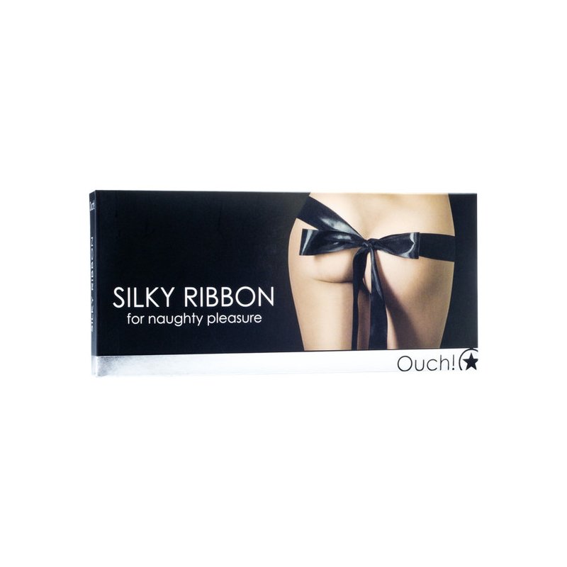 Multi-purpose Silk Ribbon black