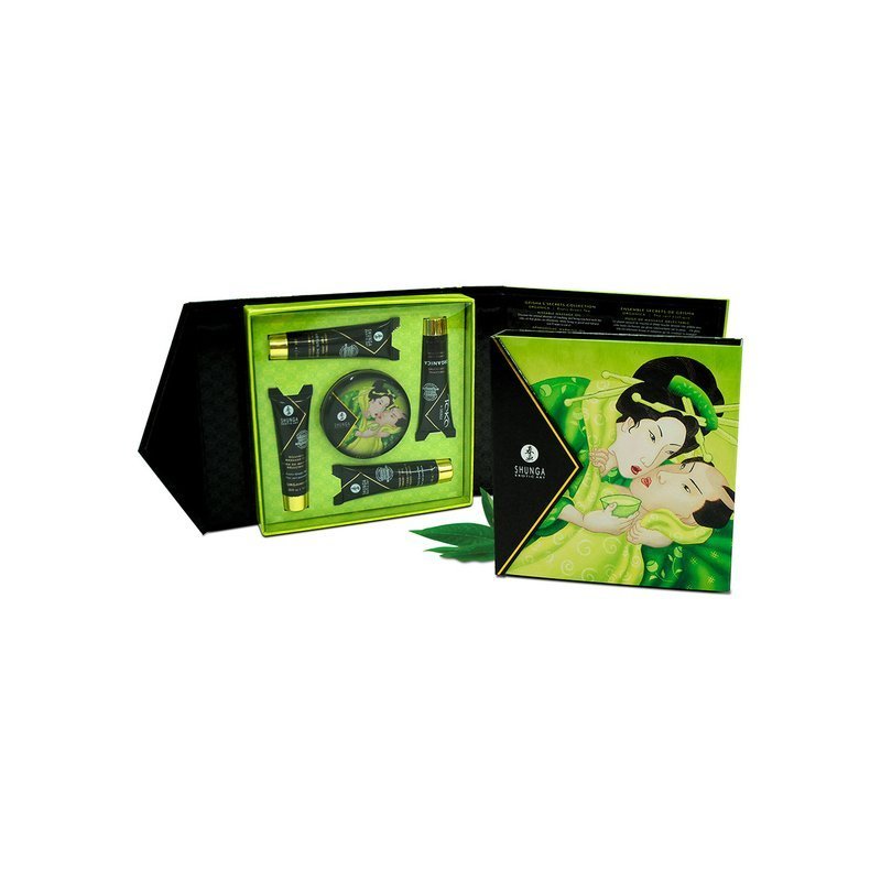 Shunga collection secrets of a Geisha tea Green