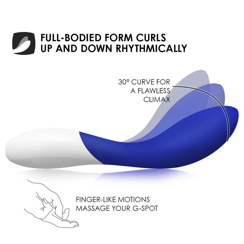 Lelo Mona Wave Vibrador Azul Noche