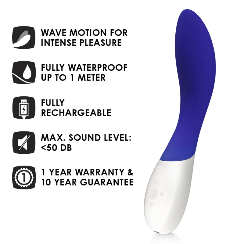 Lelo Mona Wave Vibrador Azul Noche