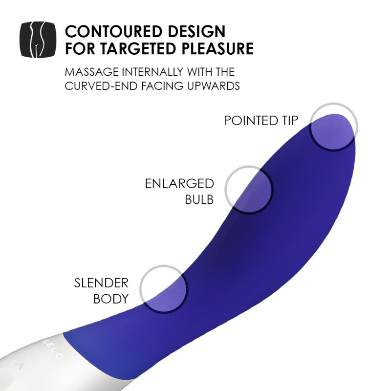 Lelo Mona Wave Vibrador Azul Noche