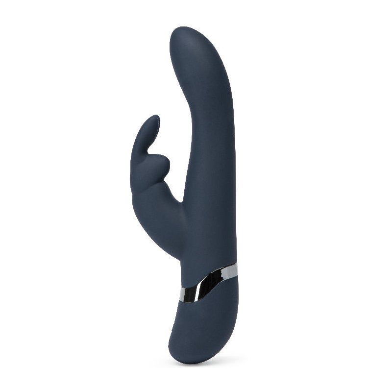 Vibrador Conejito Negro USB Cincuenta Sombras Darker